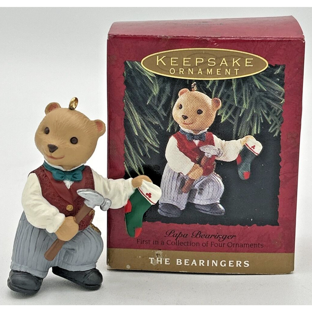 1993 Hallmark Papa Bearinger Keepsake Ornament SKU U108